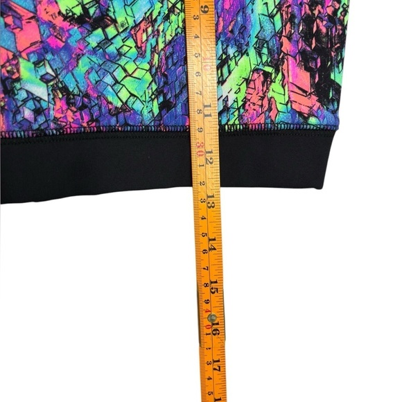 MOD Thread Neon Abstract So Fly Sports Bra Size Small - Picture 7 of 8